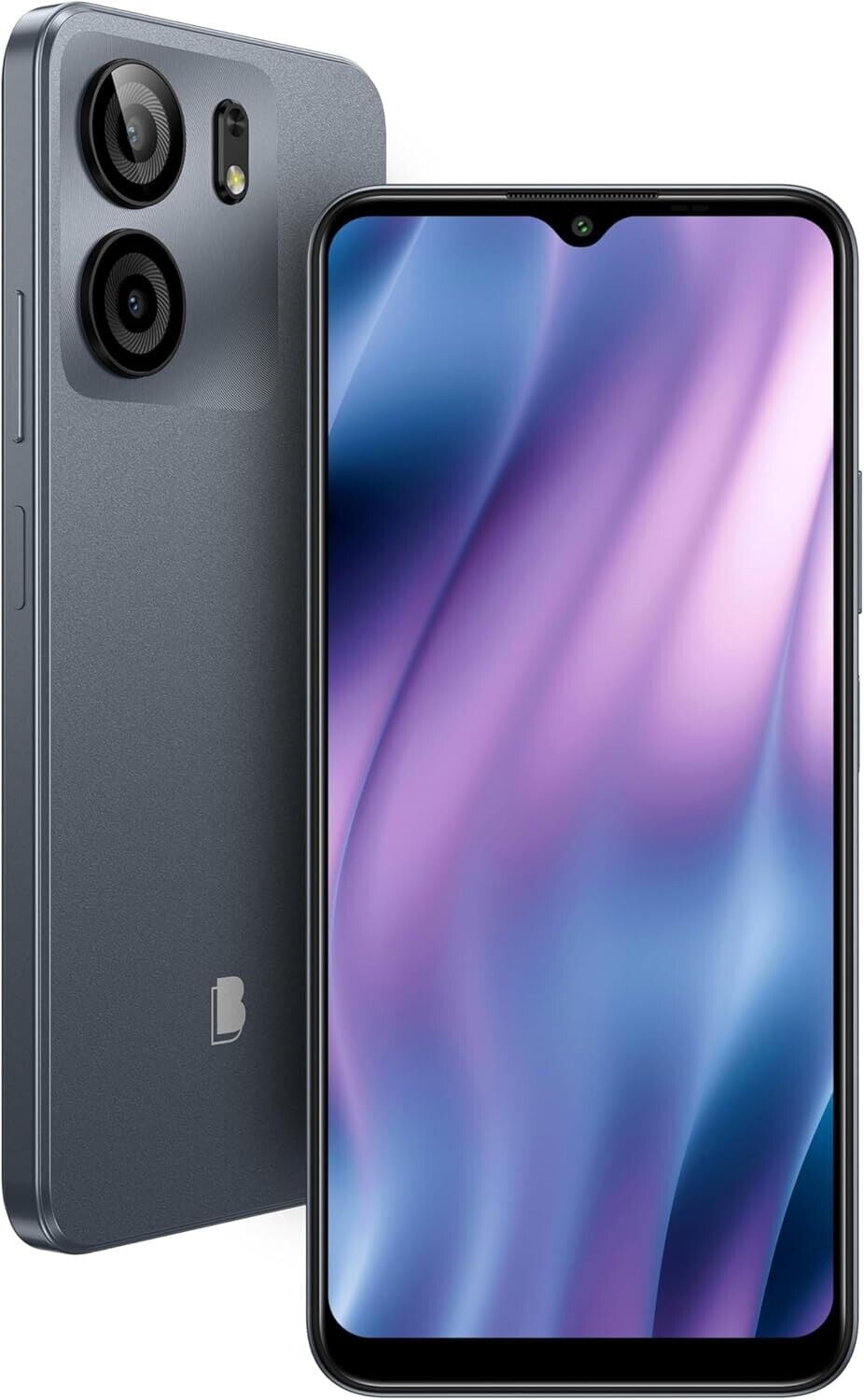 BLU F5| 5G | 2024 | All-Day Battery | Unlocked | 6.6? HD+ Display | 128GB | Dual 50MP | US Version | Grey