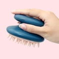 thumbnail image 4 of Ducha de goma de mano Zulema Cepillo de champú Cabeza Azul, 4 of 7