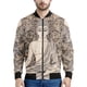thumbnail image 2 of Chaqueta con estampado 3D de Buda y mandala para hombre y mujer, chaqueta con cremallera, informal, para la calle, para primavera y otoño, 2 of 5