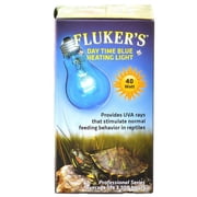 Flukers Professional Series Daytime Blue Heating Light [Reptile, Lighting Incandescent] 40 Watt