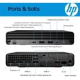 thumbnail image 3 of HP Elite Mini 600 G9 Business Desktop, 13th Gen Intel i7-13700T (16 Cores, Up to 4.9GHz), 32GB DDR5 RAM, 1TB PCIe SSD, Triple 4K Supported, USB-C, WiFi 6, HDMI, BT, RJ-45, KB & Mouse, Win 11 Pro, 3 of 7