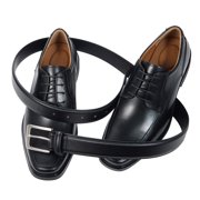 Fianmy Mens Belt, Genuine Leather Dress Belts for Men, Handmade Classic Jeans Belt for Work Business Casual