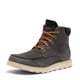 thumbnail image 1 of Botas Sorel Madson All Moc Toe impermeables para hombre, color carbón, 1 of 7