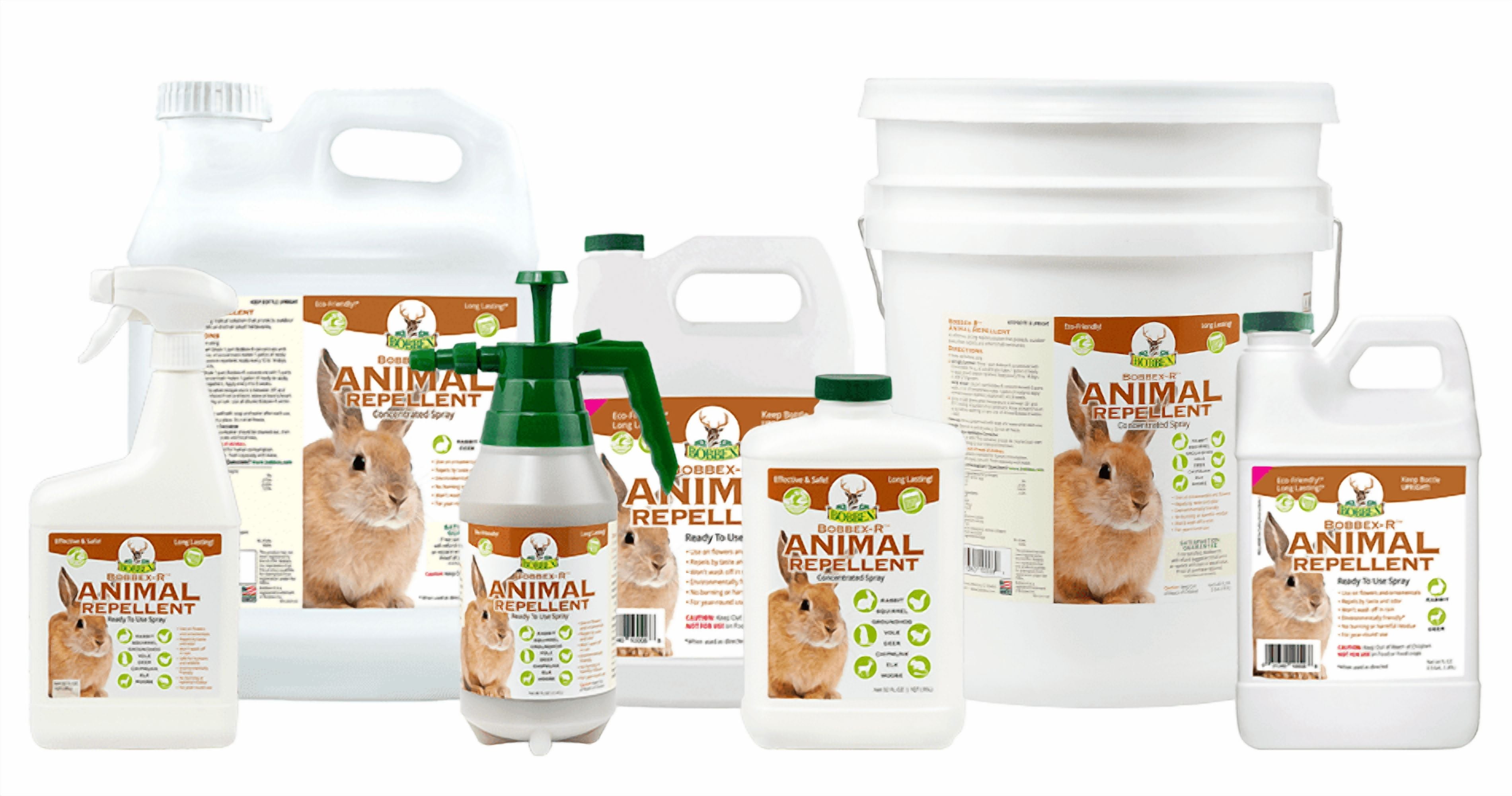 Bobbex 1 Gallon Animal Repellent Spray Refill