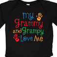thumbnail image 4 of Inktastic My Grammy and Grampy Love Me Boys or Girls Long Sleeve Baby Bodysuit, 4 of 5