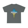 thumbnail image 2 of Blue/Yellow Cross T-Shirt, 2 of 8