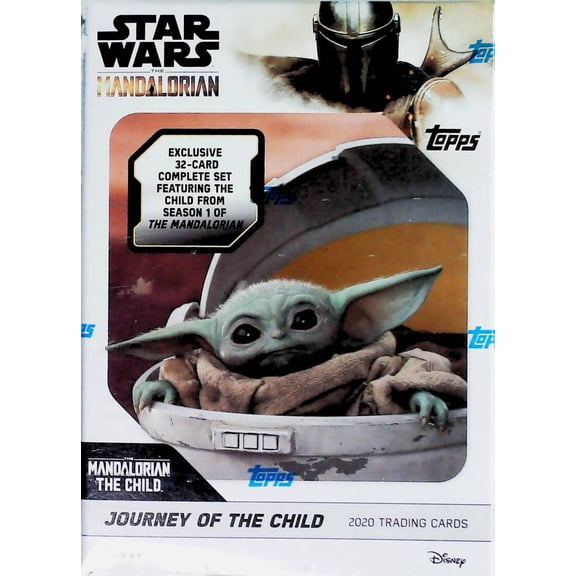 2020 Topps Star Wars The Mandalorian Journey of the Child Factory Sealed Blaster Box 32-Card Set