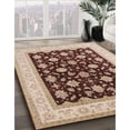 thumbnail image 3 of Ahgly Company Machine Washable Indoor Rectangle Industrial Modern Brown Area Rugs, 2' x 3', 3 of 7