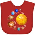 thumbnail image 3 of Inktastic Sun and Planets- Yes, and Pluto Boys or Girls Baby Bib, 3 of 4