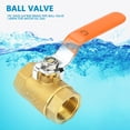 thumbnail image 1 of DN20 3or4"BSP Brass Thread Ball Valve, Brass Body for Long Service Life, Sturdy and , Fast Open and Close, Minimal  ,1pc, for Water Oil Gas, Ideal for Shutoff and Control, 1 of 7