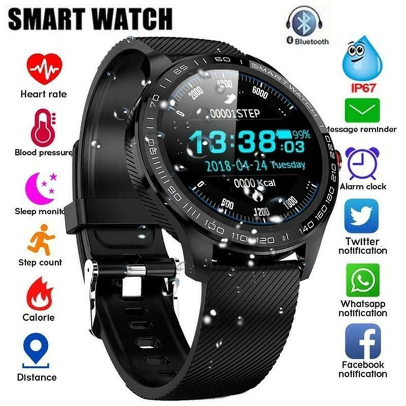 General - L9 Sport Fitness Smart Watch IP68 Waterproof ECG+PPG Blood