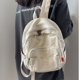 thumbnail image 2 of Mochila pequeña Vintage de lona para mujer, Mini mochila escolar femenina, morral femenino sólido, 2 of 5