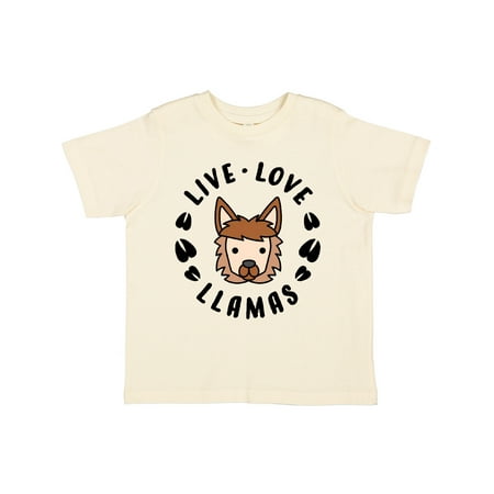 

Inktastic Life Love Llamas Gift Toddler Boy or Toddler Girl T-Shirt