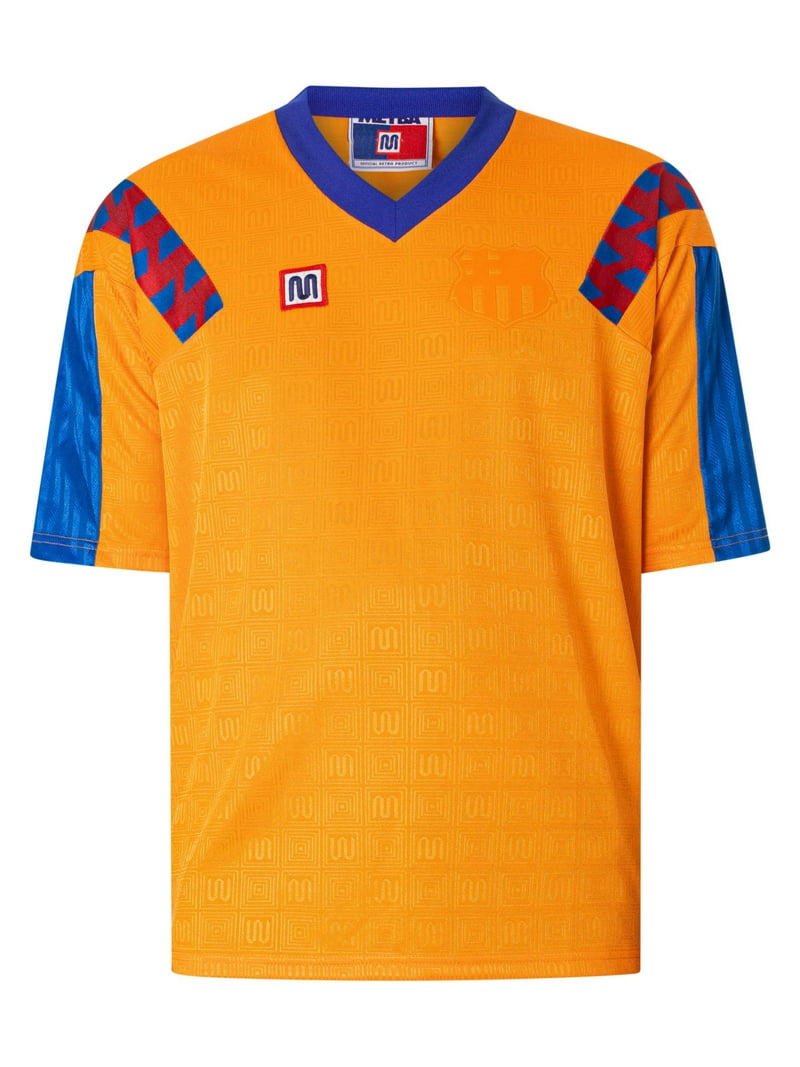MEYBA 91-92 バルセロナ アウェータイプシャツ XL Meyba Blaugrana Barcelona Away 91-92 Shirt, Orange - Walmart.com