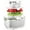White Clear, variant on Fresh Produce Vegetable Fruit Storage Containers 3Piece Set, BPA-free, Partitioned Salad Container, Fridge Organizers, Used in Storing Fruits Vegetables, White