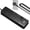 Black, variant on Surge Protector Power Strip with Individual Switches - 6 Wide Spaced Outlet 4 USB Ports(2 USB C), 6 ft Extension Cord with /Off, 1500J, 3 Prong Flat Plug, Wall Mount for Office