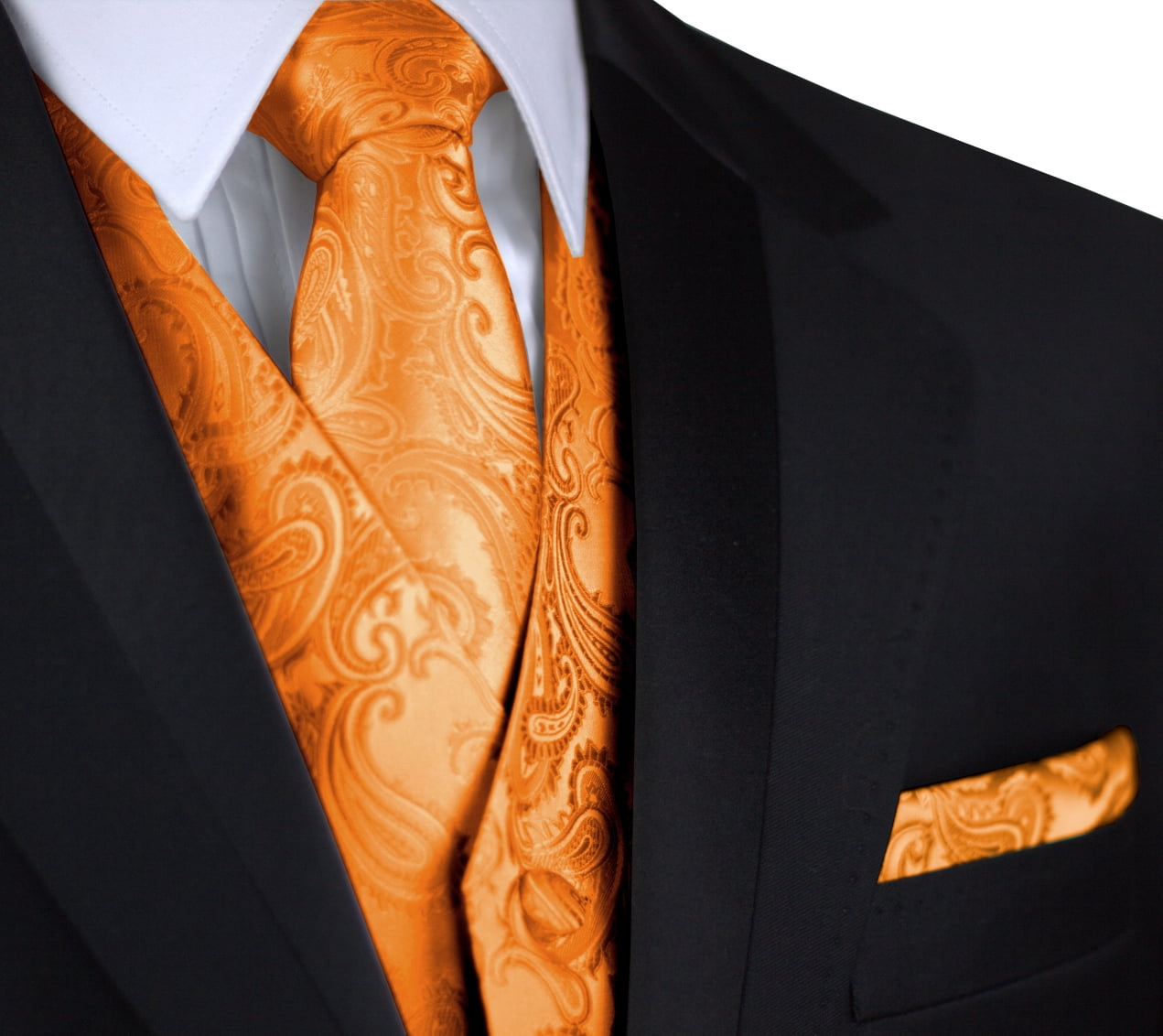 Italian Design, Men's Tuxedo Vest, Tie 