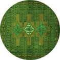 thumbnail image 1 of Ahgly Company Indoor Round Persian Green Traditional Area Rugs, 7' Round, 1 of 1