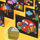 thumbnail image 5 of Kit de Arte de Arena con 26 Tarjetas de Dibujos Animados y 12 Colores para Manualidades Infantiles, Set de Juguetes Educativos, 5 of 8