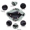 thumbnail image 3 of Práctico bolso de mano, bolso de hombro informal para mujer, gimnasio, trabajo de viaje, compras, comestibles MFZFUKR BST3008934-3, 3 of 5