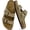 Taupe Suede, variant on Unisex 100% Genuine Suede Summer Sandals, Arch Support Cork Footbed Slide Sandal with Double Adjustable Buckle Slip On Shoes for Women Men