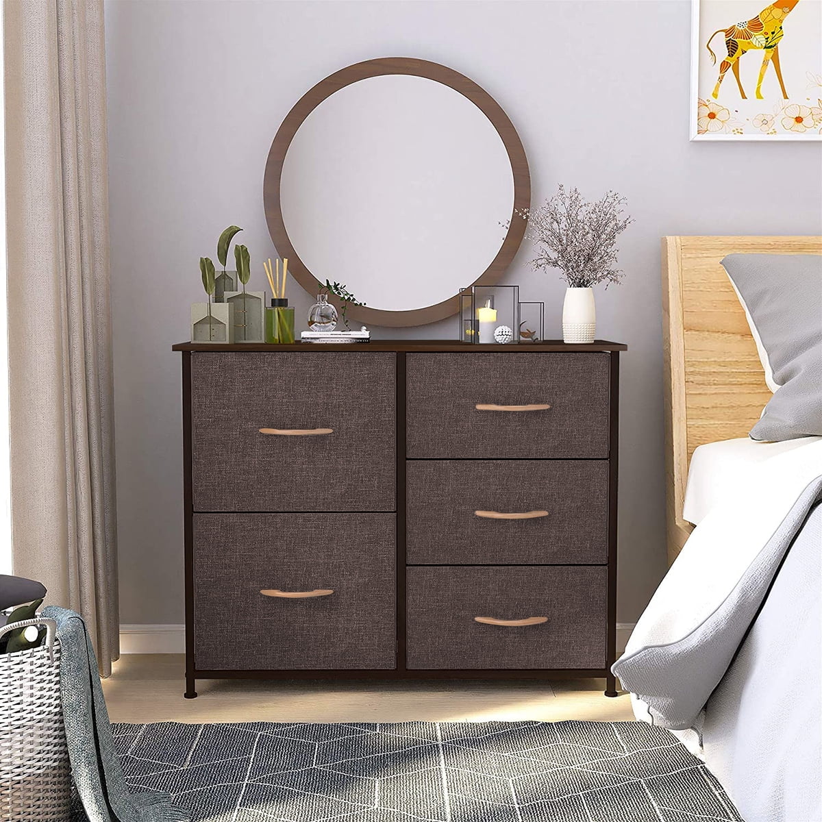 Dressers For Bedroom Television Dressers 3-7 Drawer Dressers Fabric ...