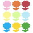 thumbnail image 1 of Unique Bargains Flower Cutouts Paper Flowers, Colorful Flower Cutout for Classroom Decoration Style 2, 72 Pack, 1 of 8