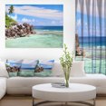 thumbnail image 1 of Beautiful Seychelles Rocky Coast - Impression sur Toile Paysage, 1 of 3