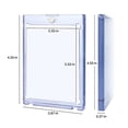 thumbnail image 4 of TRINGKY Magnetic Card Holder Cases Acrylic Card Holder 35PT-180PT Trading Card Protector, 4 of 8