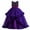 Purple, variant on Edvintorg 4-12 Years Girls Princess Dress Middle-Aged Children's Sleeveless Mesh Sequins Gauze Dress Party Kids Dresses for Girls