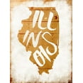 thumbnail image 2 of Grey, Jace 19x24 White Modern Wood Framed Museum Art Print Titled - Wood Illinois, 2 of 4