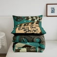 thumbnail image 5 of Erosebridal Teens Movie Bedding Twin Comforter Set, Vintage Theater Comforter Sets Twin Size, Cinema Show Reversible Down Comforter, Lightweight Bedroom Decor, 2pcs, 5 of 8