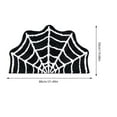 thumbnail image 3 of NSESSHome Bath Mat Spider Web Black Halloween Bathroom Rugs Non Slip Washable, Bath Mat Shower Rugs Halloween Bathroom Decor Ultra Soft Great Absorbency, 3 of 8