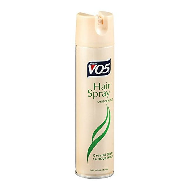 2 Pack Alberto VO5 Spray Unscented Clear 14 Hour Hold 8.5 Oz Each - Walmart.com