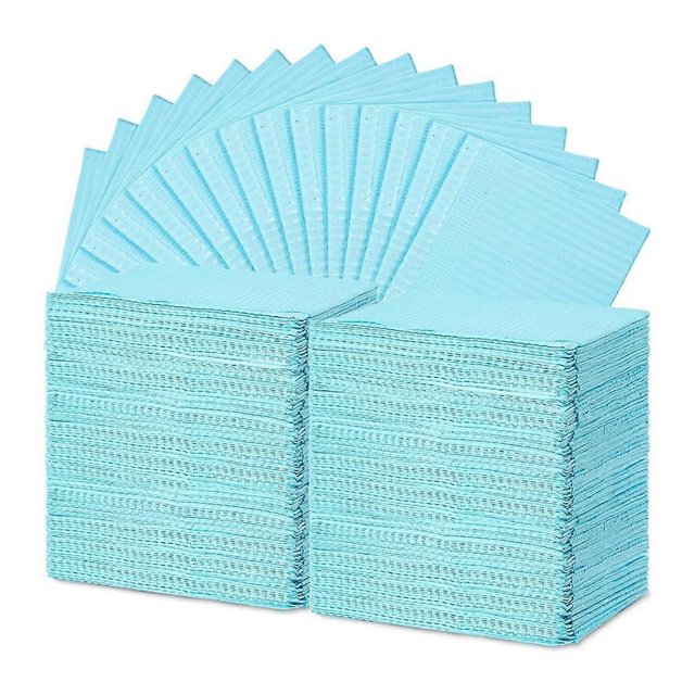 125PCS Disposable Nail Art Table Towels Mat 13 X 17inch Waterproof Nail Art Mat Paper Sheet Clean Pads Tattooing