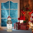 thumbnail image 4 of Franhais Lighted Christmas Decorations for Home Snowman Resin Christmas Desktop Decoration with LED Light Christmas Ornaments, 4 of 8