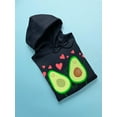 thumbnail image 3 of Avocado Love Hoodie Women -Image by Shutterstock, Female 5X-Large, 3 of 4