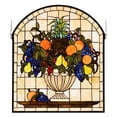 thumbnail image 1 of 25"W X 29"H Fruitbowl Stained Glass Window, 1 of 1
