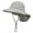 Gray, variant on Children's Sun Hat UPF50+ Sunscreen Bucket Hat Toddler Summer Beach Play Cap with Neck Flap