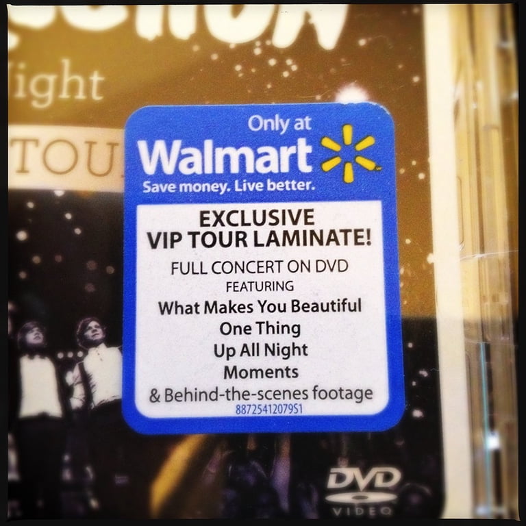 One Direction: Up All Night - The Live Tour (DVD) NEW - Walmart.com