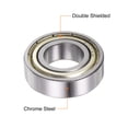 thumbnail image 4 of 6003-ZZ Deep Groove Ball Bearings, Chrome Steel Z2 Double Metal Shielded Bearing 17x35x10mm, 10 Pack, 4 of 5