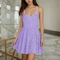 thumbnail image 2 of KHONTS Women's Spaghetti Straps Sequin Homecoming Dresses for A-Line Short Prom Party Dress Light Purple XXXXXXXL, 2 of 8