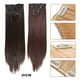 thumbnail image 2 of Extensiones de cabello con clip de 8 piezas Extensiones de cabello humano de 31,5 pulgadas Cabello Remy para mujeres Cgtredaw Para estrenar, 2 of 9