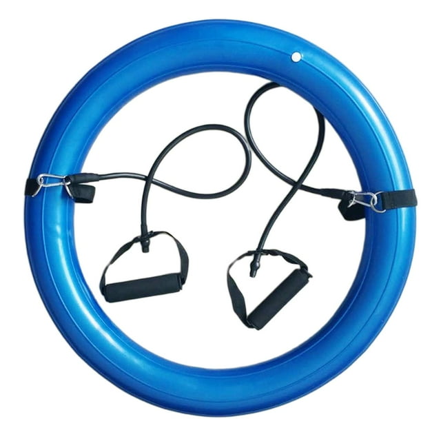 Inflatable Stability Ball Stand Holder Base for Ball Sit Chair Blue