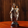 thumbnail image 4 of Adornos Religiosos Creativos De Estilo Europeo De Dios De La Virgen María, Estatuilla De La Virgen María, Artesanía De Resina, Decoración Para El Hogar, La Sala De Estar Y La Oficina Eigraketly HA020407-00, 4 of 7