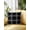 Black, Gray, White, variant on Outdoor Pillows Waterproof, Black Checkered Throw Pillows with Inserts Included, Farmhouse Buffalo Plaid Modern Indoor Outdoor Decorative Lumbar Pillow for Bed/Couch/Patio 16"x16", 1Pcs