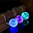 thumbnail image 2 of Llavero de cristal Bling Bling Llavero con bola luminosa LED 30MM, 2 of 5