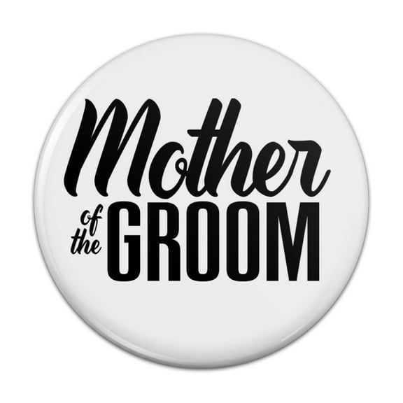 Mother of the Groom Wedding Pinback Button Pin Badge - 1" Diameter
