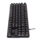 thumbnail image 5 of Teclado mecánico cómodo de usar Teclado de PC Iluminación fresca Ligero Portátil Disparo sensible Estructura compacta para juegos para computadora portátil para escritorio, 5 of 8
