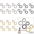 thumbnail image 3 of GLFILL 6 Set Guitar Potentiometer Nut and Washer For Tone Volume For LP Guitar Parts Silver, 3 of 9